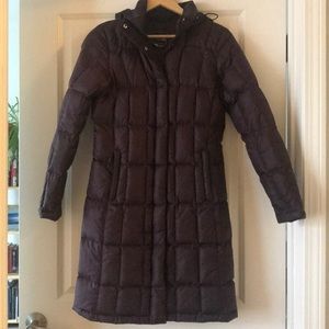 North Face Parka 550, dark purple